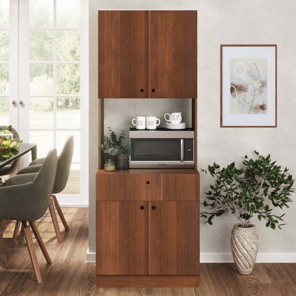 Ebern Designs Reshma 71" Kitchen Pantry & Reviews Wayfair